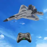 RC Fighter Jet Glider Auto-Balance RC Aircraft Airplane Flying 2.4G Kids Toy