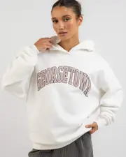 [NCAA] Georgetown Puff Print Hoodie