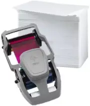 Zebra YMCKO Color Ribbon for ZC100LT Printers - 200 Prints