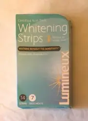 LUMINEUX WHITENING STRIPS - NEW SEALED BOX