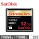 SanDisk晟碟 Extreme Pro CF 32GB 記憶卡(SDCFXPS-032G-X46)