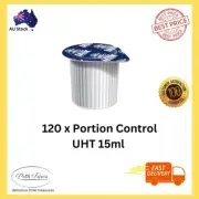 FULL CREAM MILK PORTION CONTROL UHT 15ml DAIRY FARMERS x 120