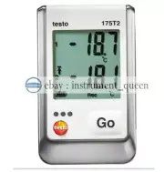 Testo 175-T2 2Ch Temperature Data Logger Internal (NTC) and Ext Sensor 0572 1752