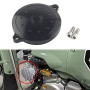 Black Cylinder Head Side Cover For HONDA Super Cub C125 2019-2023