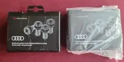 Audi OEM Wheel Locks 4K0-071-455 Anti-Theft Lock Kit 4 Bolts Master Key