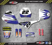 Yamaha pw pee wee 80 SHOCKWAVE STYLE full custom graphics kit decals stickers