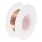Soft Copper Wire (24 Gauge, 49 FT), 99.9% Pure Bare Copper Wire for Crafts