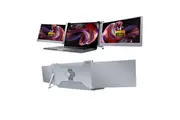 14 inch Trifold Portable Monitor 1080P IPS FHD Laptop Screen Extender For Laptop - Space Grey ( AU Version )