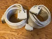 2 Pack - 25FT - SUNF PU CABLE E128143 25PIN MALE MALE CONNECTION Printer Scanner