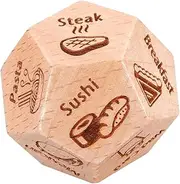 UPKOCH Food Dice Pocket Decision Maker for Dinner Recipes Stylish Food Decider for Choices Friends Convenient Dining Experience