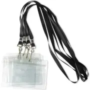 Lanyards with ID Badge Holder Name Tags Card Labels Lanyard String Keys Custo...