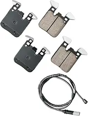 Akebono Brakes - Brake Pad Set - Superior initial effectiveness with no required break-in period, 1 Year limit warranty (EUR1656), grey