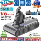 For Dyson V6 Battery DC58 DC59 DC61 DC62 DC72 DC74 SV03 SV04 SV06 SV09 Animal AU