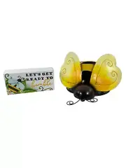 AGD Summer Decor - Metal Tealight Bee and Ready To Bumble Sign