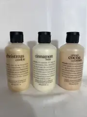 3x Philosophy 6oz Each Shampoo, Shower Gel, & Bubble Bath for Unisex