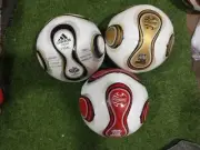 Set Of 3 Adidas Teamgeist Berlin Offical WorldCup 2006 Germany Soccer MatchBall
