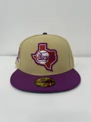 Texas Rangers New Era Hat Club MLB Peanut Butter & Jelly Fitted Cap Hat 7 1/2