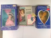 2-Vintage 1984 Vogue 8" Ginny Dolls & 1-1981 World of Ginny Doll