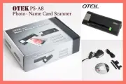 NEW!! OTEK PS-A8 PHOTO/NAME CARD SCANNER - WHITE COLOR IN STOCK NOW!!!