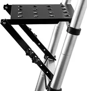 [TooCust] Ladder Platform Ladder Accessories, Black