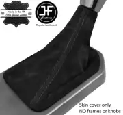 BLACK STITCH REAL SUEDE GEAR BOOT FOR LAND ROVER DISCOVERY 4 2009-2016