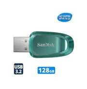 SanDisk Ultra Eco 128GB USB 3.2 Flash Drive Memory Stick for Computers & Laptops