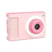1080P 48MP Camera with 8X Zoom and Dual Camera, Compact Kids Camera with 32GB TF Card, Christmas Birthday Toy for Beginner, Pink