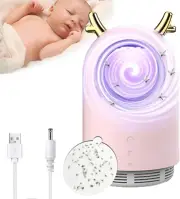 Bug Zapper Indoor, Mosquito Killer Lamp – UV Light Mosquito Catcher, Quiet Fly T