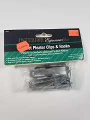 Vintage Dritz Perfect Pleater Clips & Hooks Interior Expressions 10 Clip 14 Hook