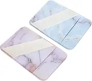 PEPLAYTAL 2Pcs Lightweight Adhesive Cards Pouches Double Layer Holders for Smartphones Elastic Band Design for Secure Storage for Credit and Cash