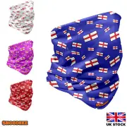 Kids England Flag Multi Functional Snood Winter Scarf World Euro Cup Team Hat