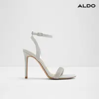 在飛比找momo購物網優惠-【ALDO】PERLEA-時尚一字帶涼跟鞋-女鞋(銀色)