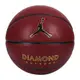 NIKE JORDAN DIAMOND OUTDOOR 8P 7號籃球 室外 深酒紅黑金 J100825289107