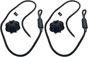 STGTZPLPDU 2 Pieces Rear Trunk Storage Bag Tray Straps Parcel Shelves Hold Small Ball Rope String Fit for VW Fit for Golf 6/GTI-R20 Car Trunk lid and Parts