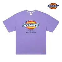 在飛比找momo購物網優惠-【Dickies】男女款丁香紫胸前大尺寸Logo吸濕排汗短袖