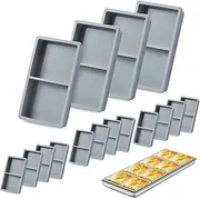 Silicone Tray Dividers for Harvest Right Freeze Dryer Medium Trays, Silicone Food Molds for Harvest right freeze dryer accessories, 16 pcs silicone food freezer tray Match one Medium Trays