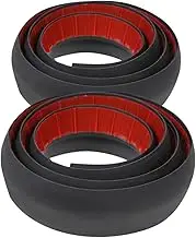 SHINEOFI 2Rolls Self Adhesive Carpet Floor Transition Strip Durable Edging Trim for Smooth Thresholds Easy DIY Installation for Home Hotels and Restaurants Height
