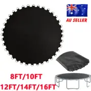 BLACK REPLACEMENT TRAMPOLINE SPRING MAT ROUND SPARE PART 8 10ft 12ft 14ft 16ft