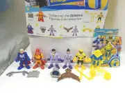 DC Super Friends Imaginext Bling Bags Series 6 Figure Toy COMPLETE SET 6 OF 6