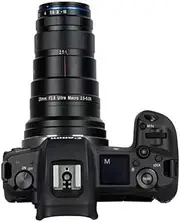 Venus Laowa 25mm f/2.8 2.5-5X Ultra Macro Full Frame Lens for Canon RF Mount Cameras-Black Color