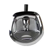 Sunrise T Lock Whale Tail Chrome - TLWTC