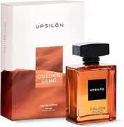 [UPSILON] Eau De Parfum Premium Long Lasting Fresh & Powerful Fragrance Spray Travel Friendly Luxury Parfum Scent | Men’s Perfume |100ml - Pack Of 1 (Golden Sand)