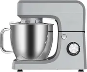 Stand Mixer, 1800W Food Mixer Dough Blender, 10L Electric Cake Mixer with Bowl, Dough Kneading Machine for Most Home Cooks gray