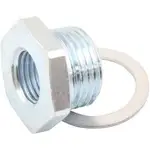 Aeroflow M18 X 1.5mm Reducer M12 X 1.25O2 Oxy Sensor Bush Steel Zinc - AF991-M18-M12
