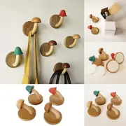 Wood Coat And Hat Hook Punch Solid Wood Coat Hook Log Coat Hanger Door Behind