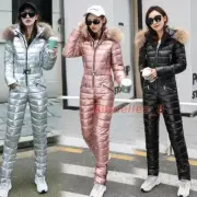 One-Piece Ski Suit Women Skiing Jumpsuit Snowboarding Suits Outdoor Snow Costume