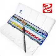 Royal Talens - Van Gogh Water Color - Metal Box of 24 Paints with Brush