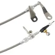 Aeroflow Kickdown Ford C4 Cable Chrome Finish - AF72-7003