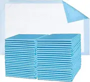 100 Pack Disposable Changing Pads, Leak-Proof Breathable Incontinence Diaper Changing Pad, Disposable Incontinence Bed Pads for Kids, Adults & Elderly, 60cmx45cm