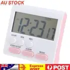 Multi-function Electric LCD Digital Kitchen Timer Alarm Count Clock(Pink)